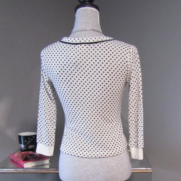 NWT Minnie Rocks The Dots Cardigan Sweater XS - Picture 4 of 8